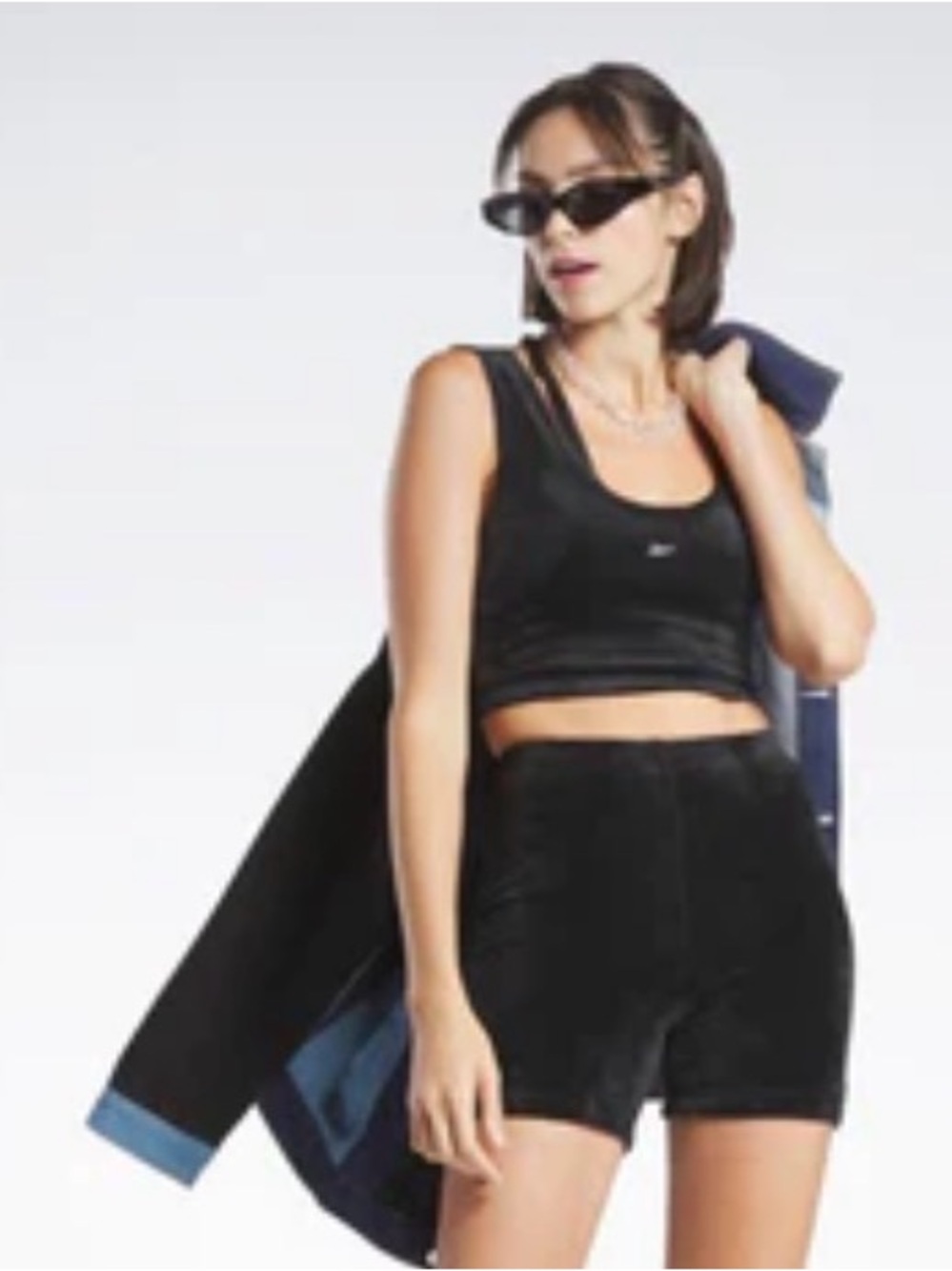 👉3/$25 Reebok Velvet Affect Sports Top M NWT